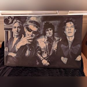 Large Rolling Stones Canvas Wall Art